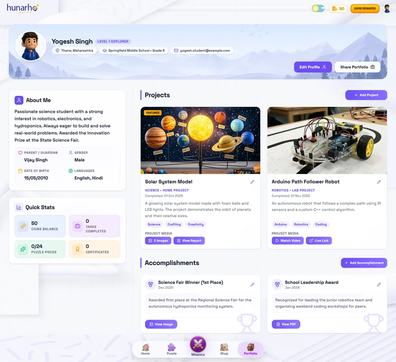 Gamified LMS Portfolio