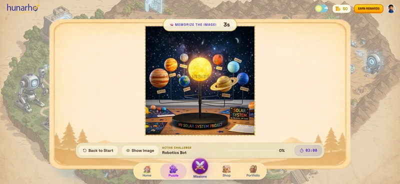 Gamified LMS Puzzle