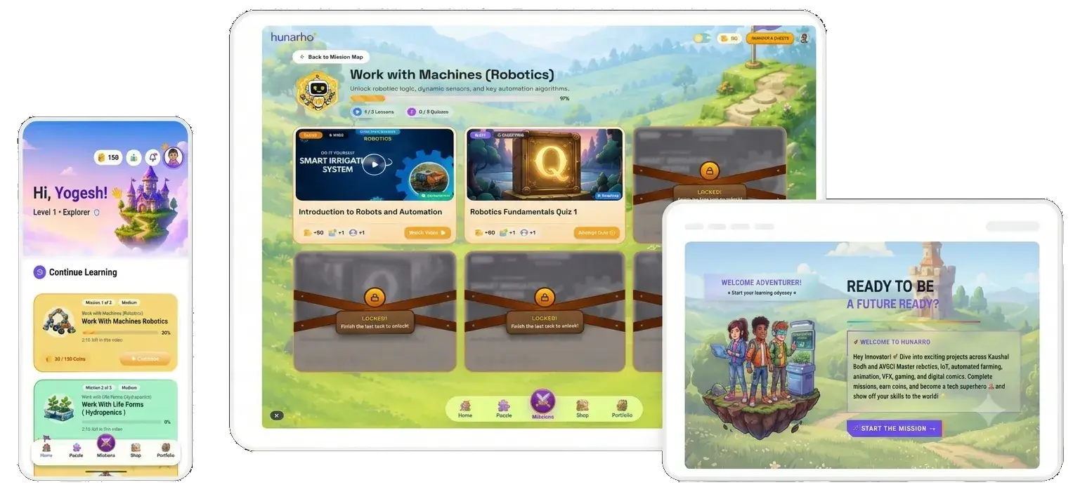 Student LMS Dashboard Showcase