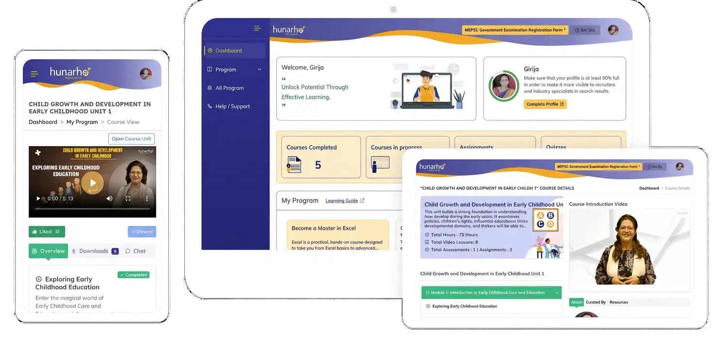 Student LMS Dashboard Showcase 2