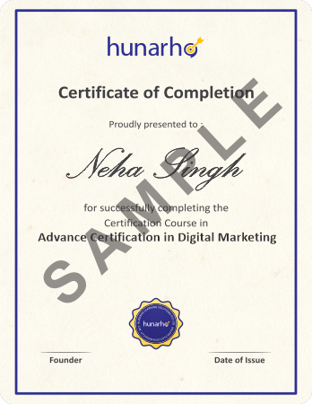 Advance Certification in Digital Marketing Certificate