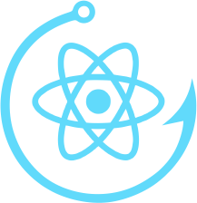 react hooks logo