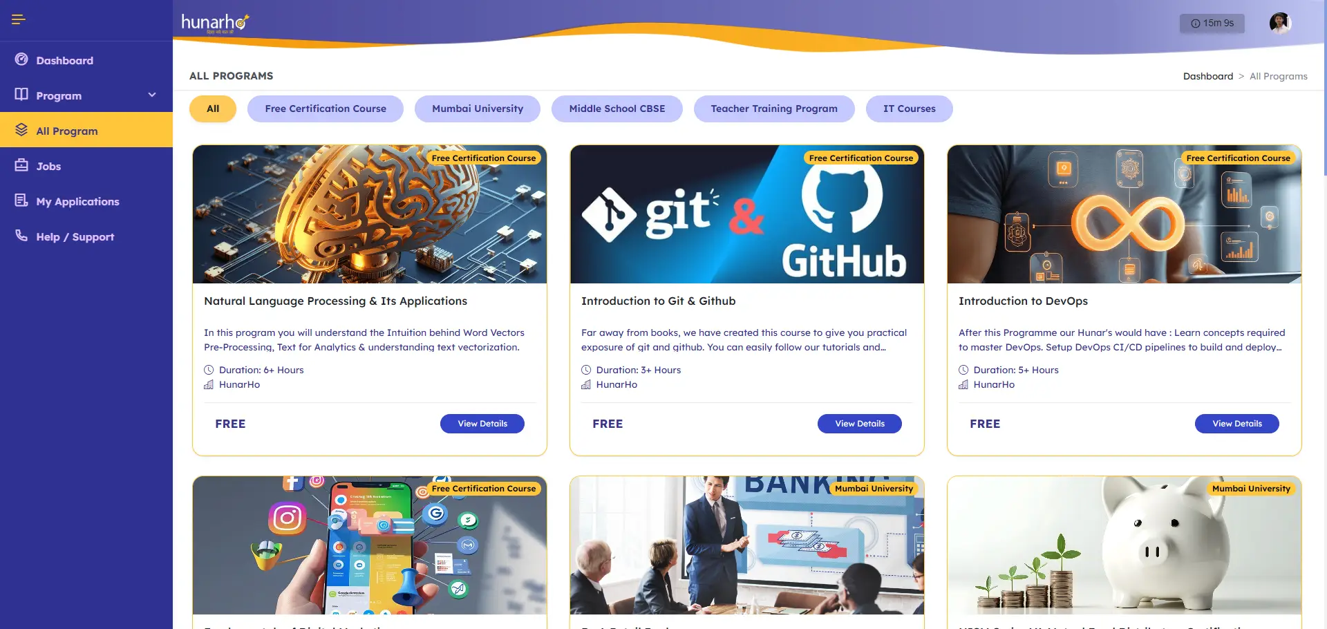 Hunarho 51 Hunarho All Programs